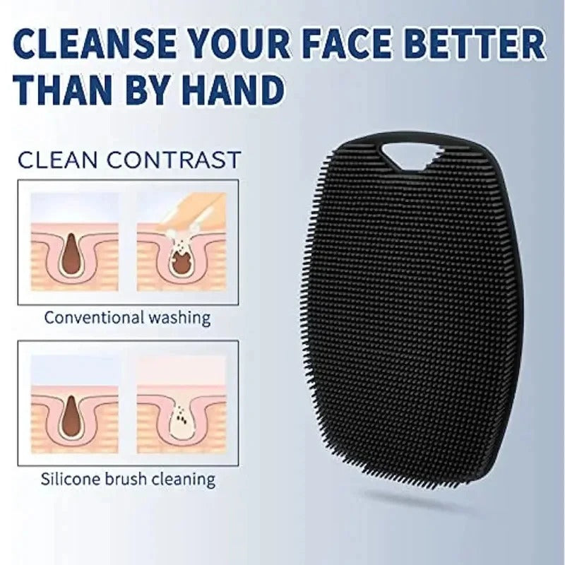 Escova macia do esfrega do chuveiro do corpo do silicone