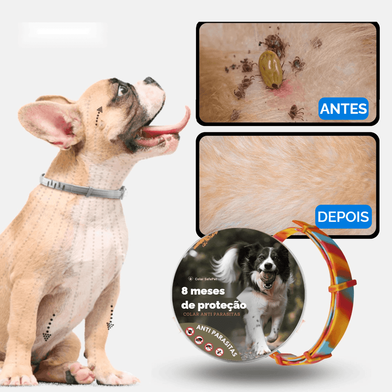 Coleira Anti Pulgas e Carrapatos - PetSafe - Preços ao Alcance