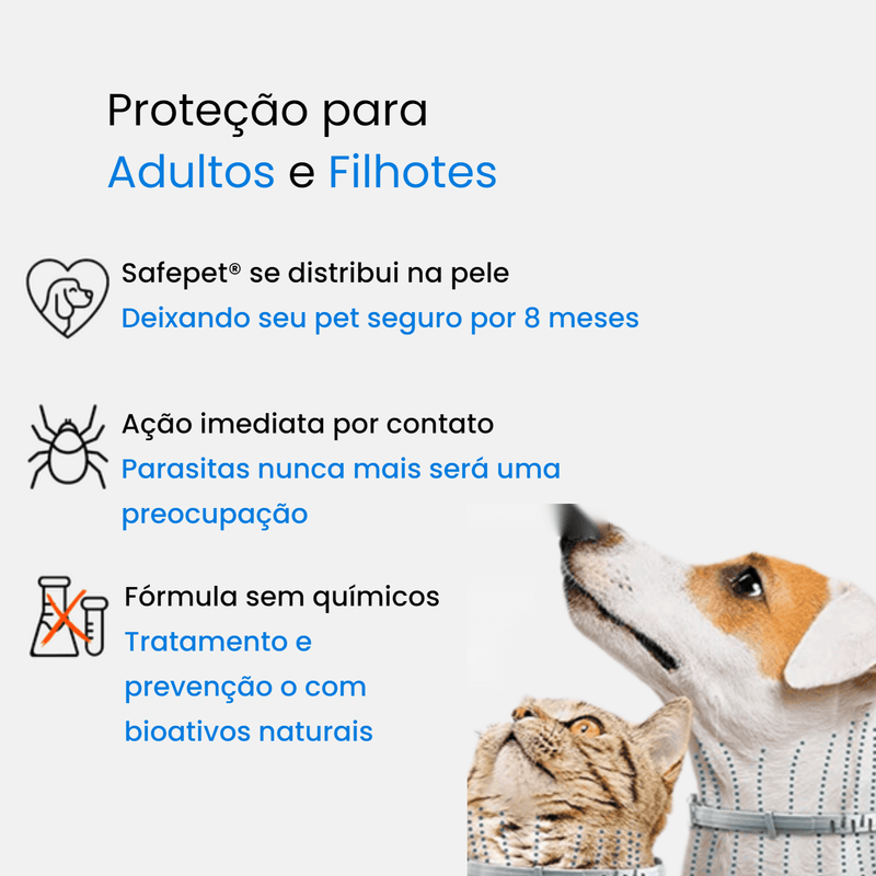 Coleira Anti Pulgas e Carrapatos - PetSafe - Preços ao Alcance