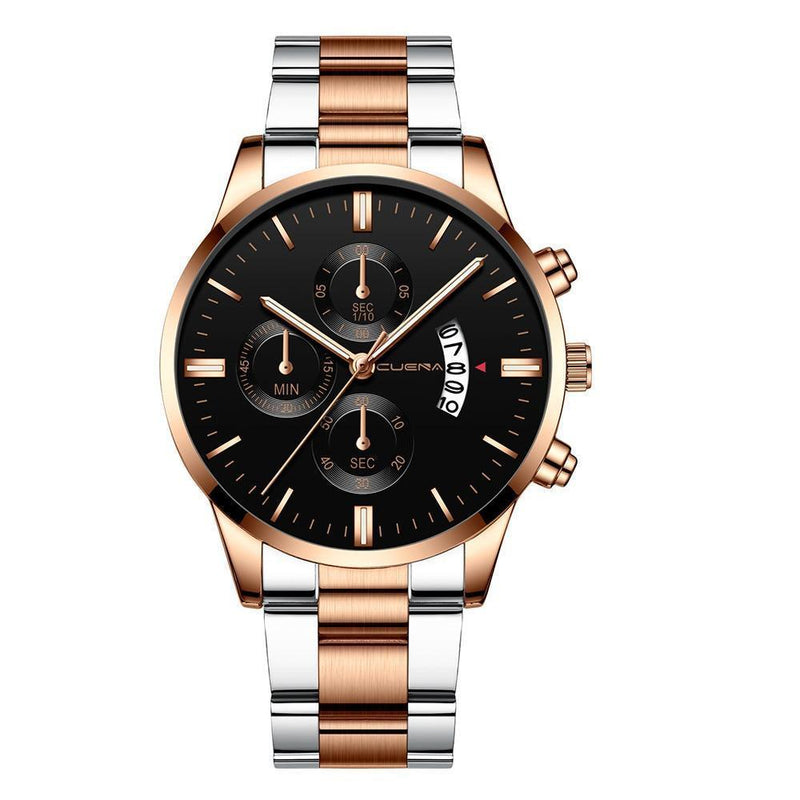 Relógio Estilo Inox Masculino - Frete Gratis - Preços ao Alcance