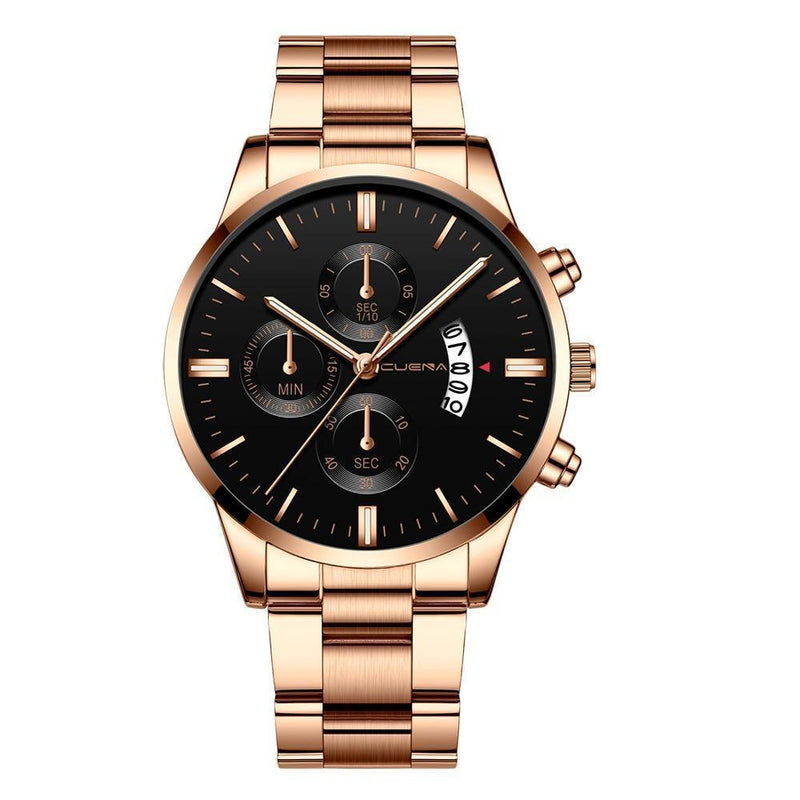 Relógio Estilo Inox Masculino - Frete Gratis - Preços ao Alcance