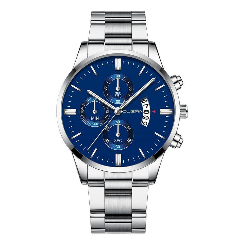 Relógio Estilo Inox Masculino - Frete Gratis - Preços ao Alcance