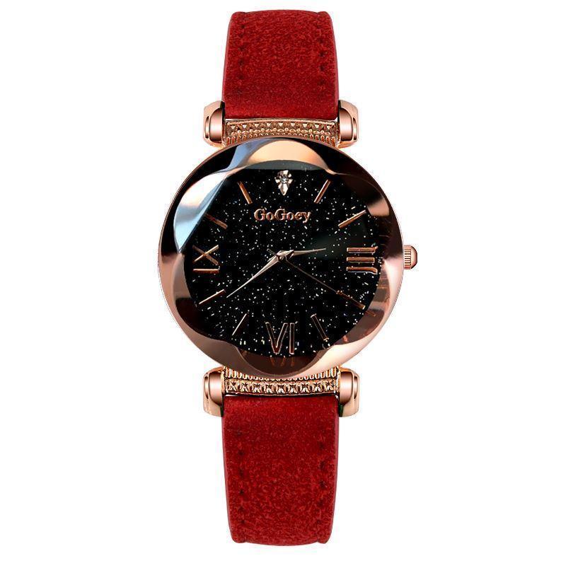 Relógio Luxo Feminino Céu Estrelado Diamante - Frete Gratis - Preços ao Alcance