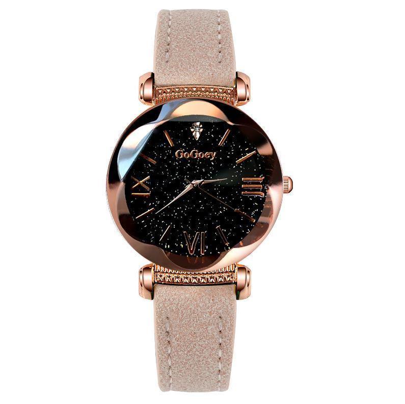 Relógio Luxo Feminino Céu Estrelado Diamante - Frete Gratis - Preços ao Alcance