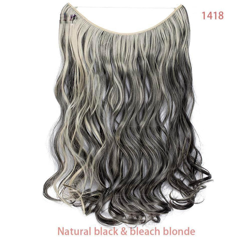 Mega Hair Invisível - Aplique de Cabelos Cacheados - Preços ao Alcance