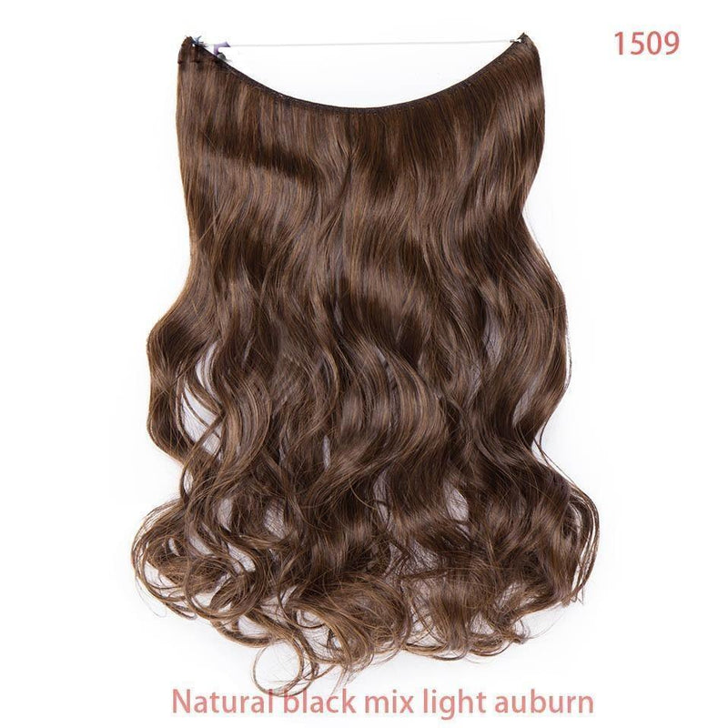 Mega Hair Invisível - Aplique de Cabelos Cacheados - Preços ao Alcance