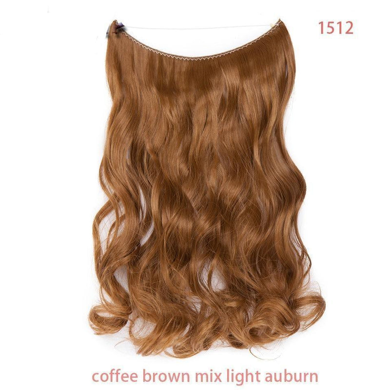 Mega Hair Invisível - Aplique de Cabelos Cacheados - Preços ao Alcance