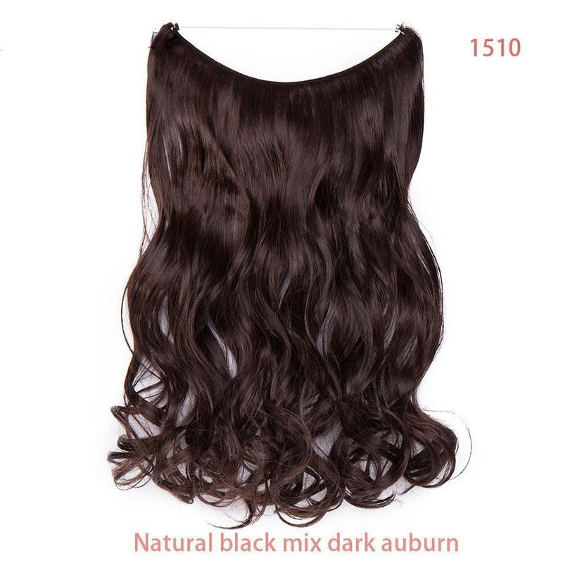 Mega Hair Invisível - Aplique de Cabelos Cacheados - Preços ao Alcance