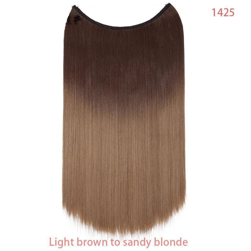 Mega Hair Invisível - Aplique de Cabelos Cacheados - Preços ao Alcance