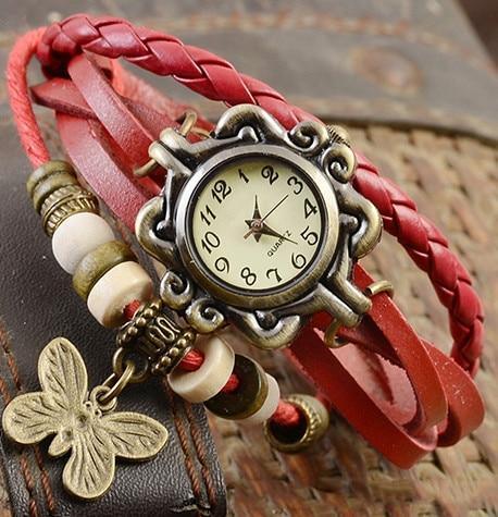 Relógio Borboleta Quartz Feminino Buterfly - Frete Gratis - Preços ao Alcance