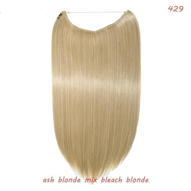 Mega Hair Invisível - Aplique de Cabelos Cacheados - Preços ao Alcance