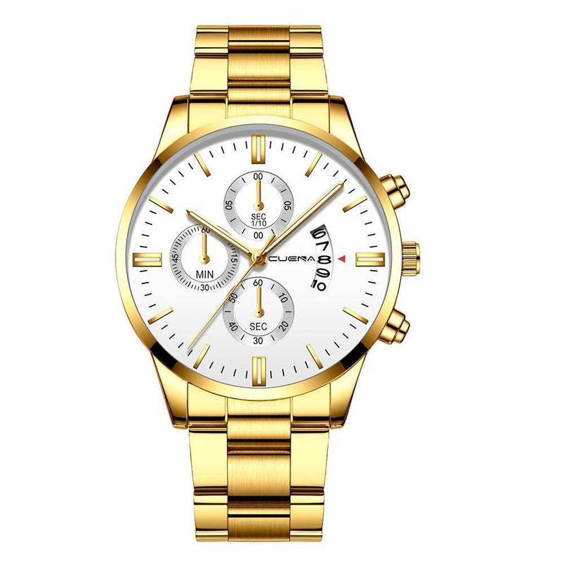Relógio Estilo Inox Masculino - Frete Gratis - Preços ao Alcance