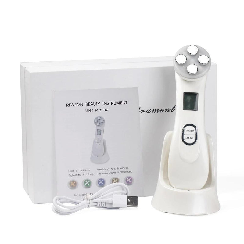 Aparelho Tratamento Fototerapia Facial Led - 5 em 1 - Preços ao Alcance