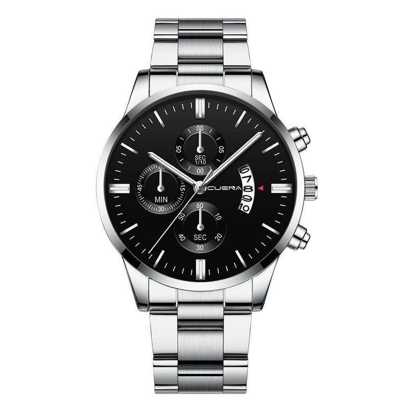 Relógio Estilo Inox Masculino - Frete Gratis - Preços ao Alcance