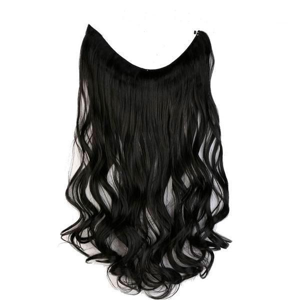 Mega Hair Invisível - Aplique de Cabelos Cacheados - Preços ao Alcance