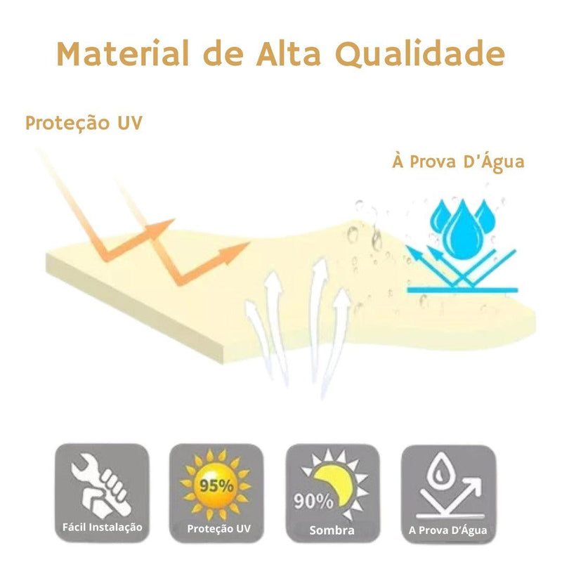 Toldo Portátil com Proteção UV – Flexível e Ultra Resistente - Preços ao Alcance