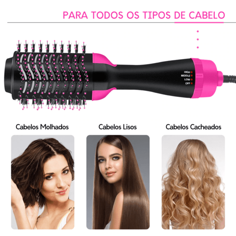 Escova Professional Secadora - 3 em 1 - Preços ao Alcance