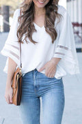 Blusa Feminina Manga Ampla - Preços ao Alcance