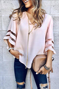 Blusa Feminina Manga Ampla - Preços ao Alcance