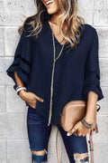 Blusa Feminina Manga Ampla - Preços ao Alcance