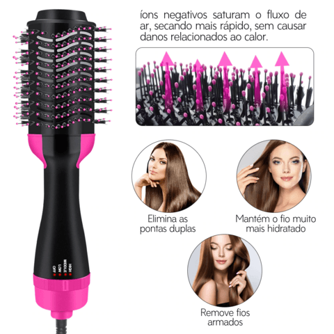 Escova Professional Secadora - 3 em 1 - Preços ao Alcance