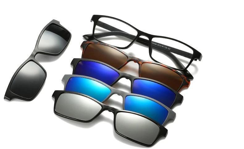 Óculos New Retro - 5 em 1 Original com Imã - Frete Gratis - Preços ao Alcance