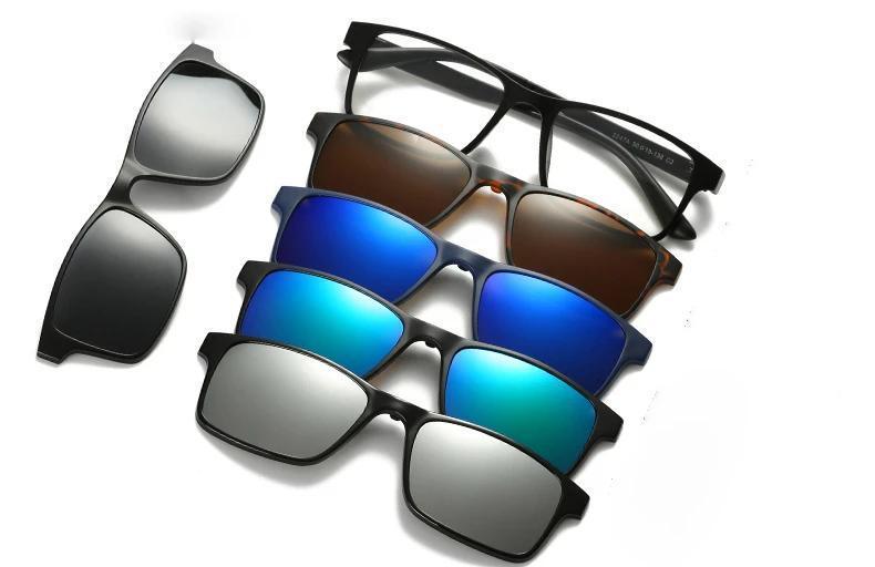 Óculos New Retro - 5 em 1 Original com Imã - Frete Gratis - Preços ao Alcance