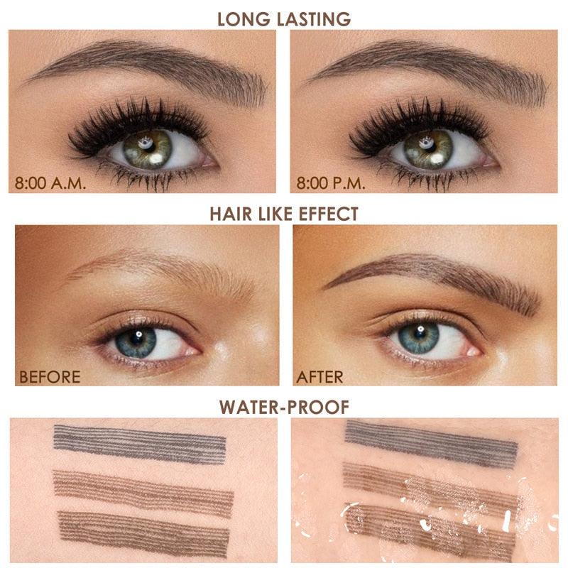 Caneta para Sobrancelha Focallure À Prova D' Água - Preços ao Alcance