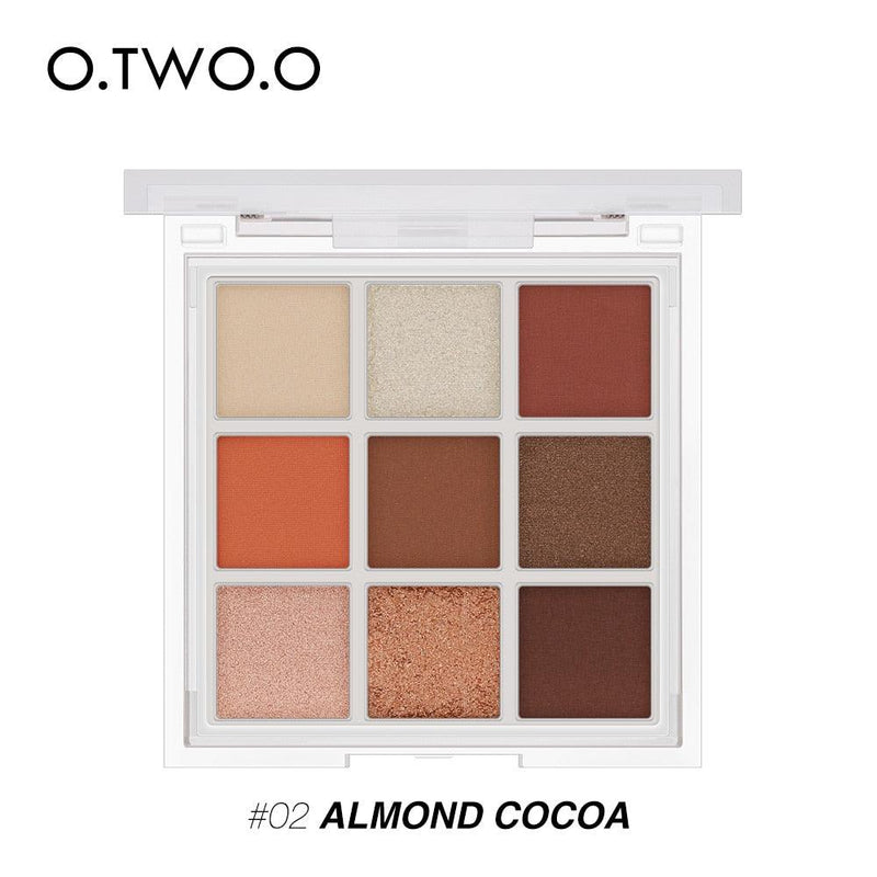 Paleta de Sombras O.TWO.O - 09 Cores - Preços ao Alcance