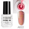 Esmalte de Unha Gel Rosalind - Efeito Crackle - Preços ao Alcance