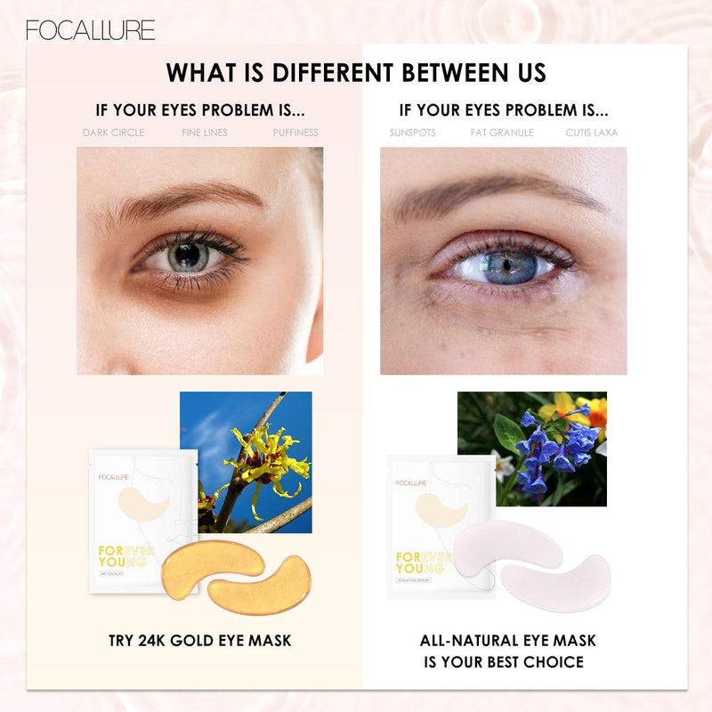 Máscara Hidratante Focallure para os Olhos - Preços ao Alcance