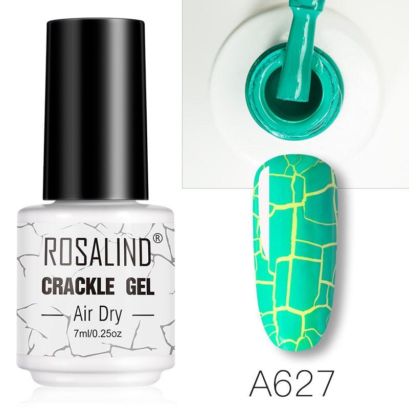 Esmalte de Unha Gel Rosalind - Efeito Crackle - Preços ao Alcance