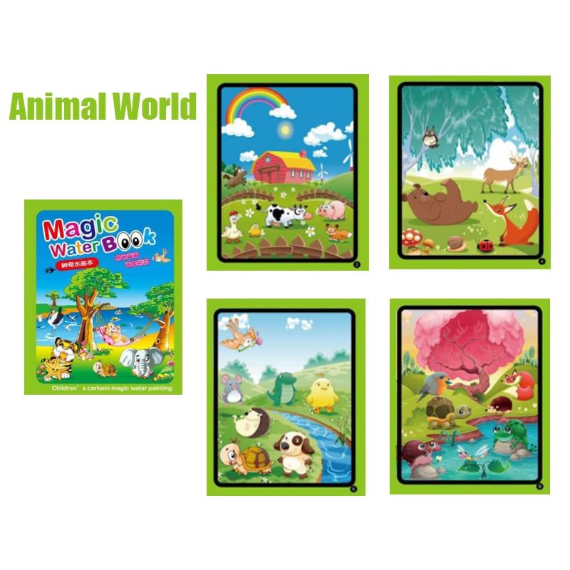 Livro de Colorir Água Mágica - Montessori - Preços ao Alcance