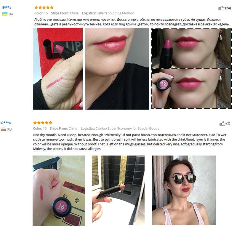 Batom Focallure Matte À Prova D'Agua - Preços ao Alcance