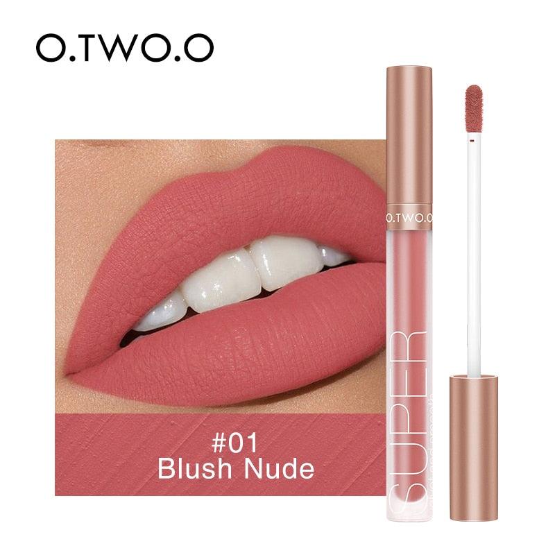 Batom Líquido O.TWO.O Efeito Matte - Preços ao Alcance