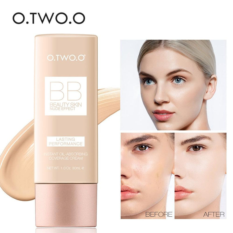 Kit Maquiagem Facial O.TWO.O - Corretivo, BB Cream e Pó - Preços ao Alcance