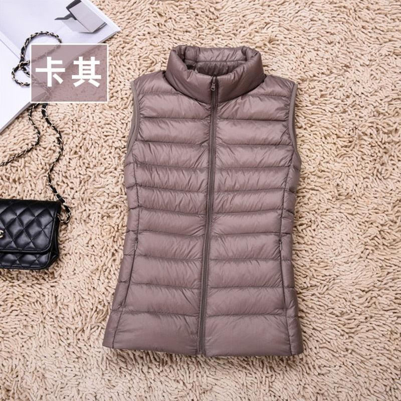 Colete Feminino Puffer Stand - Preços ao Alcance