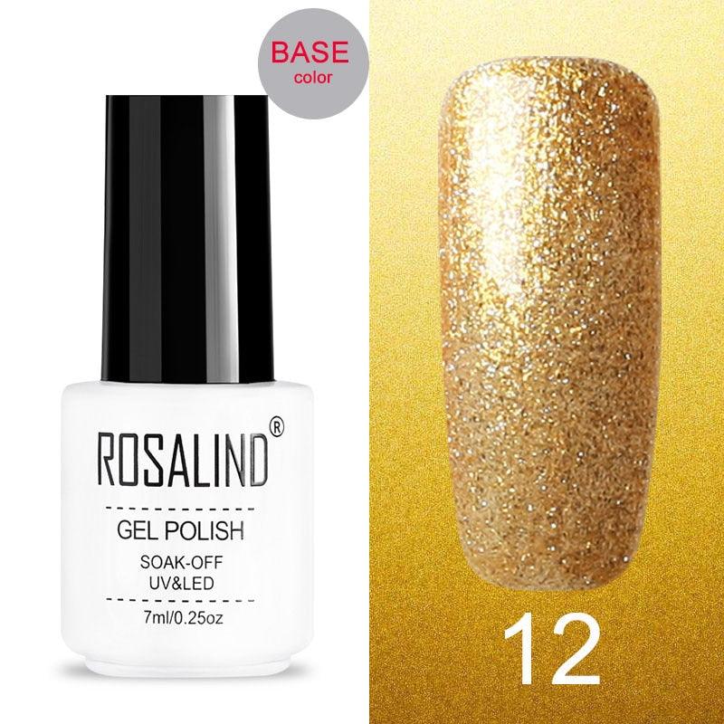 Esmalte de Unha Gel Rosalind - Efeito Crackle - Preços ao Alcance