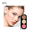 Paleta de Iluminador Focallure - 3 Cores - Preços ao Alcance