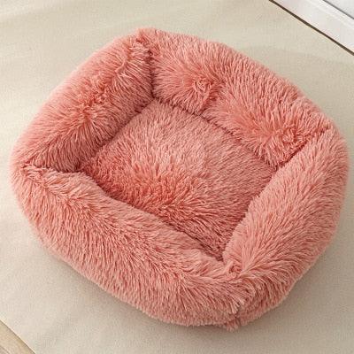 Cama para Cachorros e Gatos - Plush Square - Preços ao Alcance