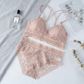 Conjunto Lingerie em Renda Strap - Preços ao Alcance