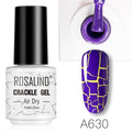 Esmalte de Unha Gel Rosalind - Efeito Crackle - Preços ao Alcance