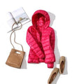 Jaqueta Feminina Puffer com Capuz - Preços ao Alcance