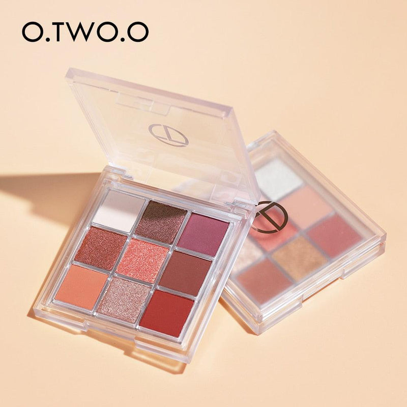 Paleta de Sombras O.TWO.O - 09 Cores - Preços ao Alcance