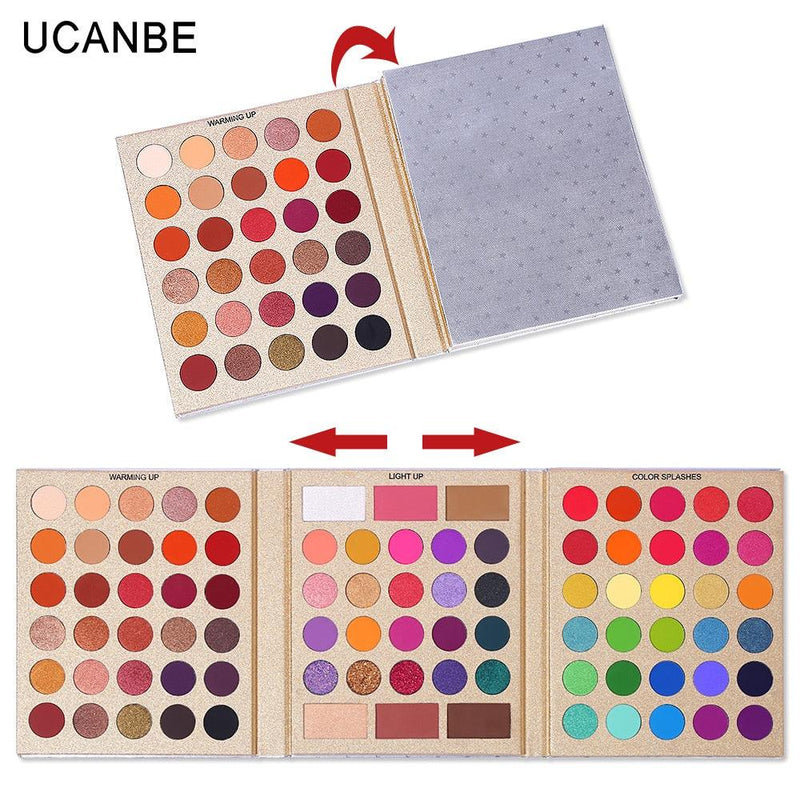 Paleta de Maquiagem UCANBE - 86 Cores - Preços ao Alcance