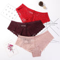 Calcinha em Renda Sexy Lace - Kit com 3 peças - Preços ao Alcance