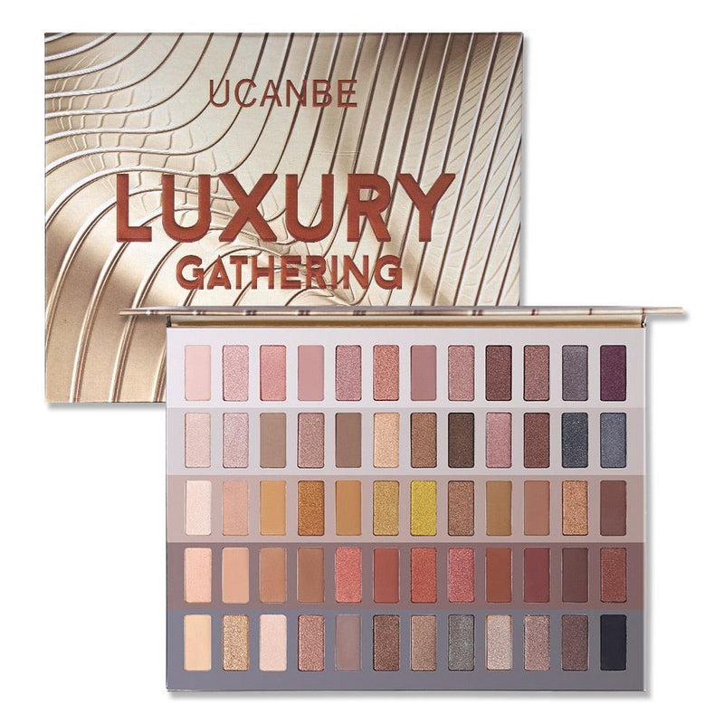 Paleta de Sombras UCANBE - 60 Cores - Preços ao Alcance