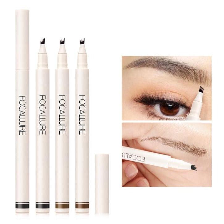 Caneta para Sobrancelha Focallure À Prova D' Água - Preços ao Alcance