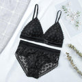 Conjunto Lingerie em Renda Fancy - Preços ao Alcance