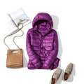 Jaqueta Feminina Puffer com Capuz - Preços ao Alcance
